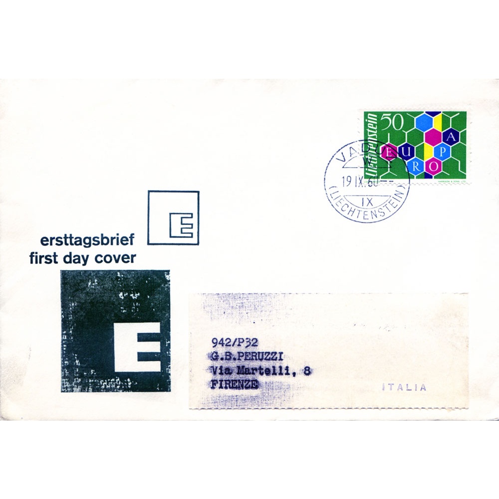 Europa 1960. FDC.