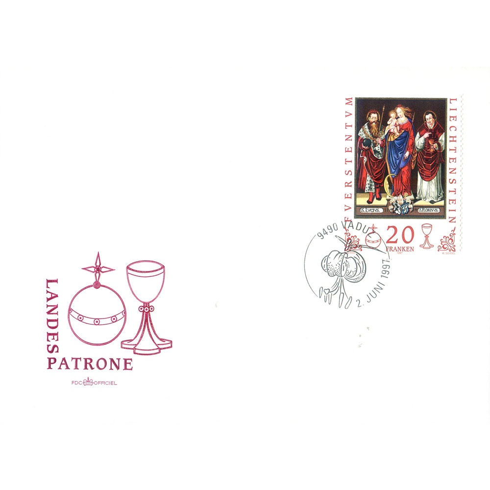 Santi Patroni 1997. FDC.